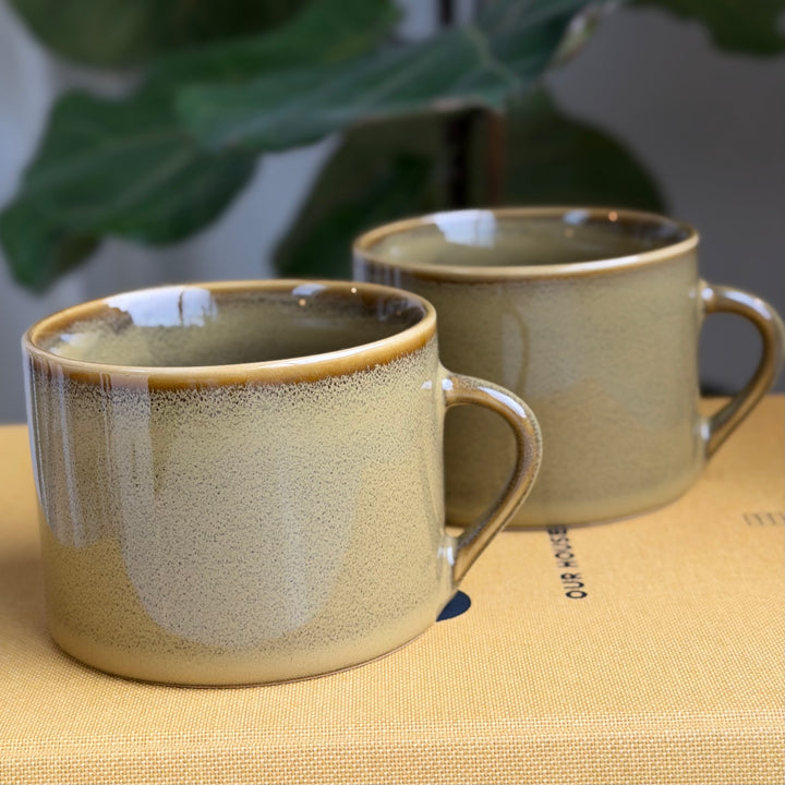 Nkuku - Kalini Mug - Green (Set of 2)