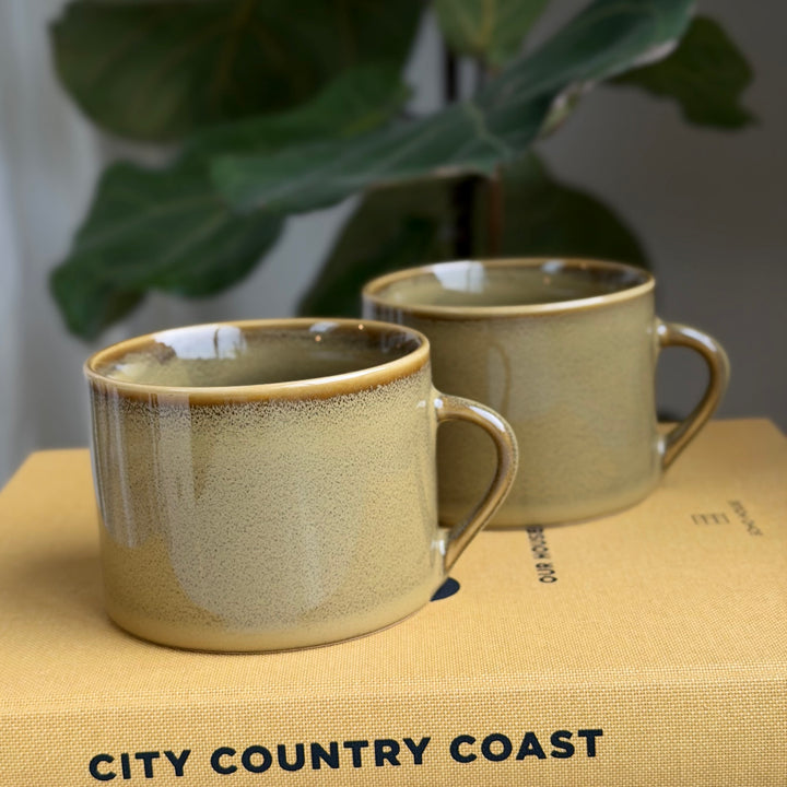 Nkuku - Kalini Mug - Green (Set of 2)