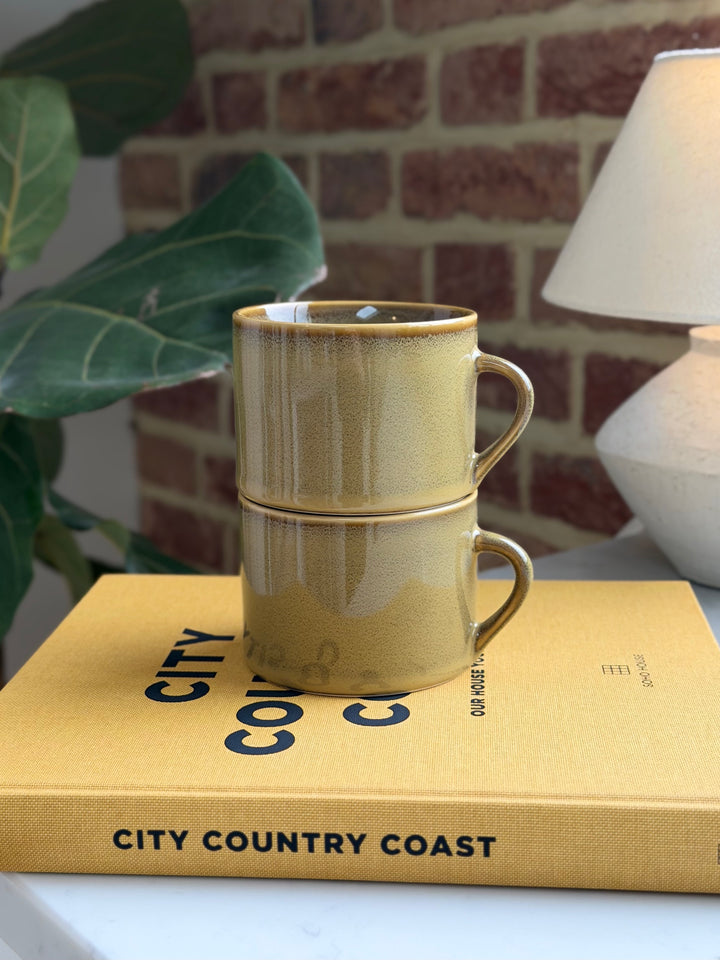 Nkuku - Kalini Mug - Green (Set of 2)