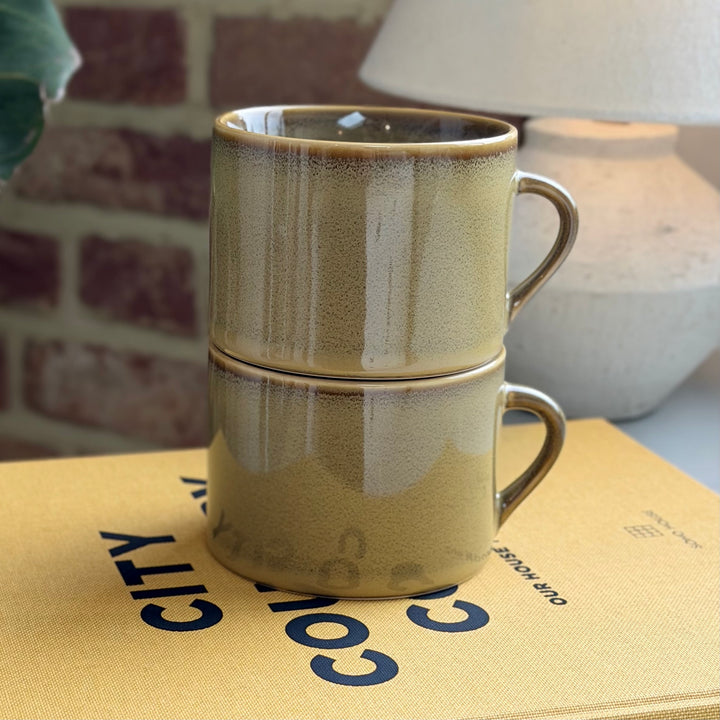 Nkuku - Kalini Mug - Green (Set of 2)