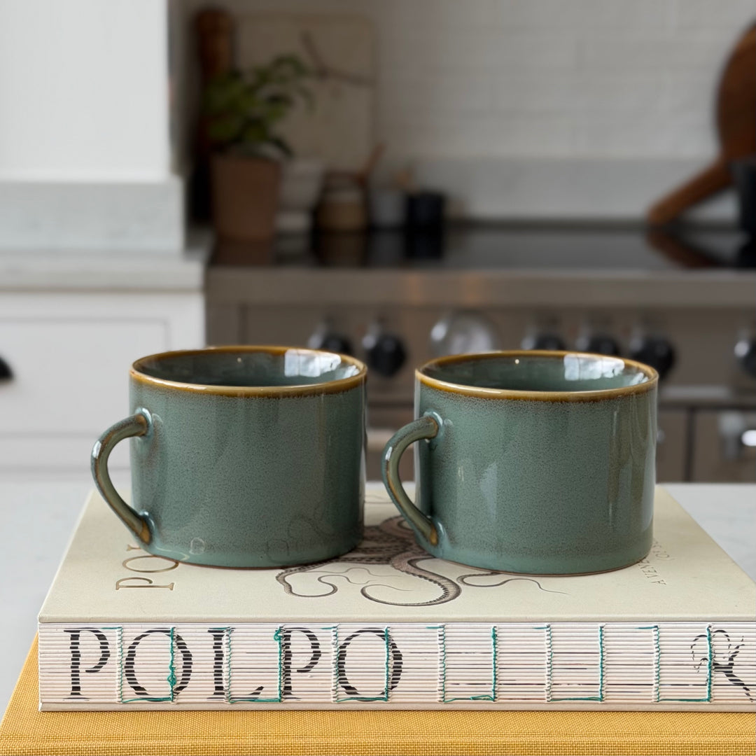Nkuku - Kalini Mug - Blue (Set of 2)