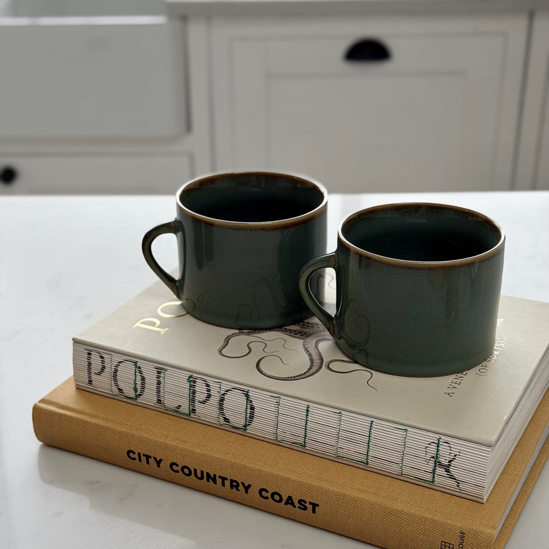 Nkuku - Kalini Mug - Blue (Set of 2)