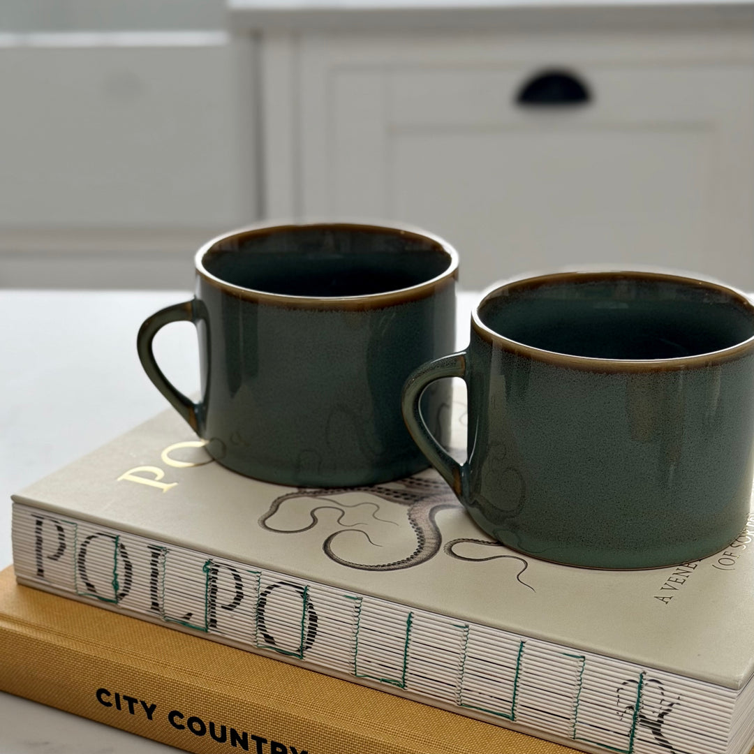 Nkuku - Kalini Mug - Blue (Set of 2)