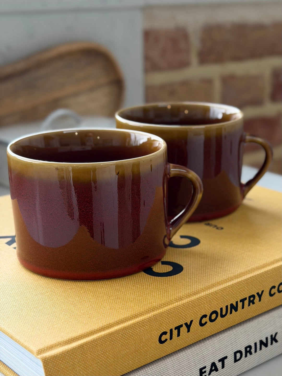 Nkuku - Kalini Mug - Amber (Set of 2)