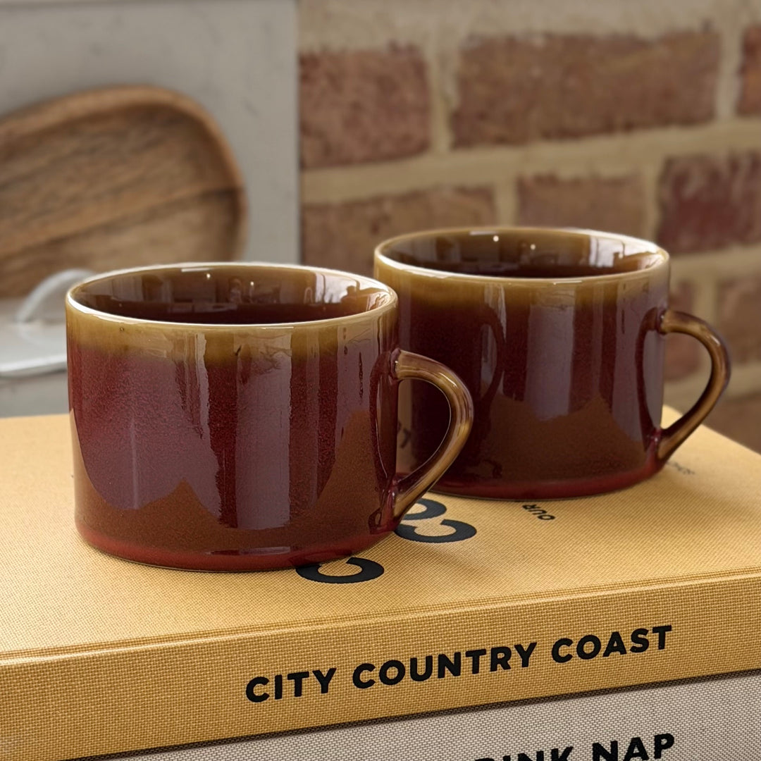Nkuku - Kalini Mug - Amber (Set of 2)