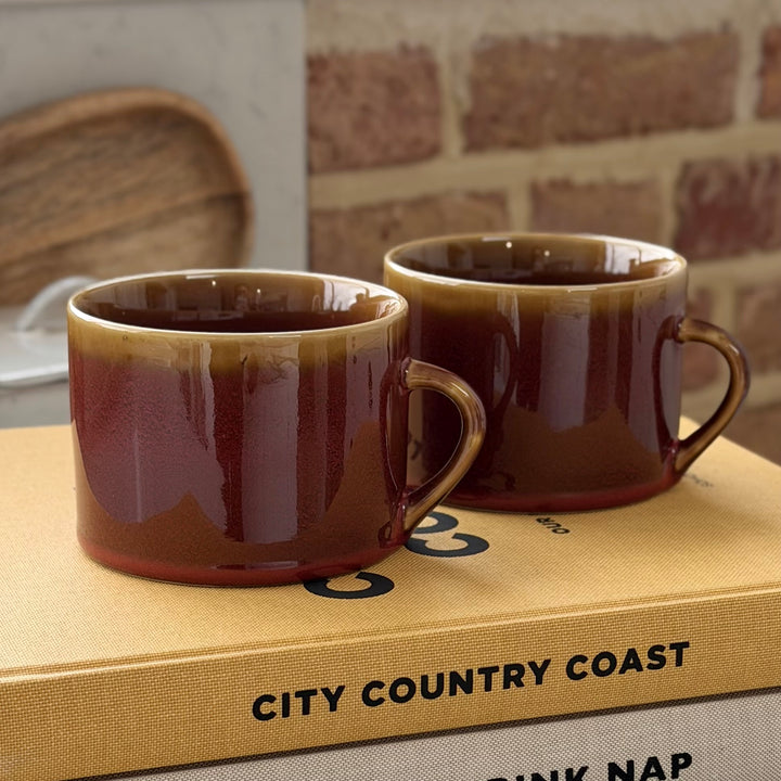 Nkuku - Kalini Mug - Amber (Set of 2)
