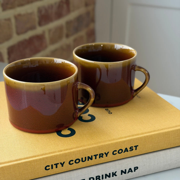Nkuku - Kalini Mug - Amber (Set of 2)