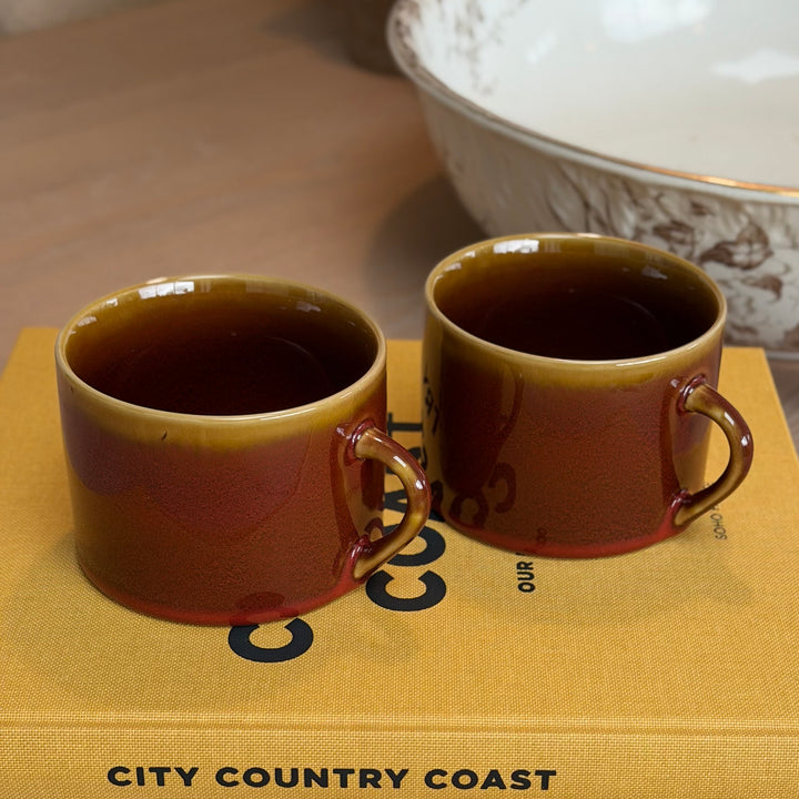 Nkuku - Kalini Mug - Amber (Set of 2)