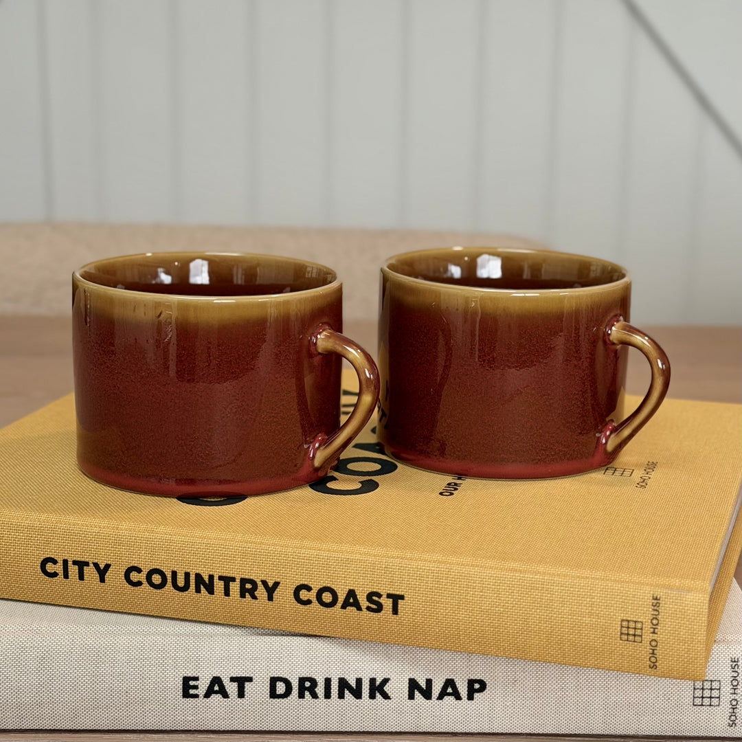 Nkuku - Kalini Mug - Amber (Set of 2)