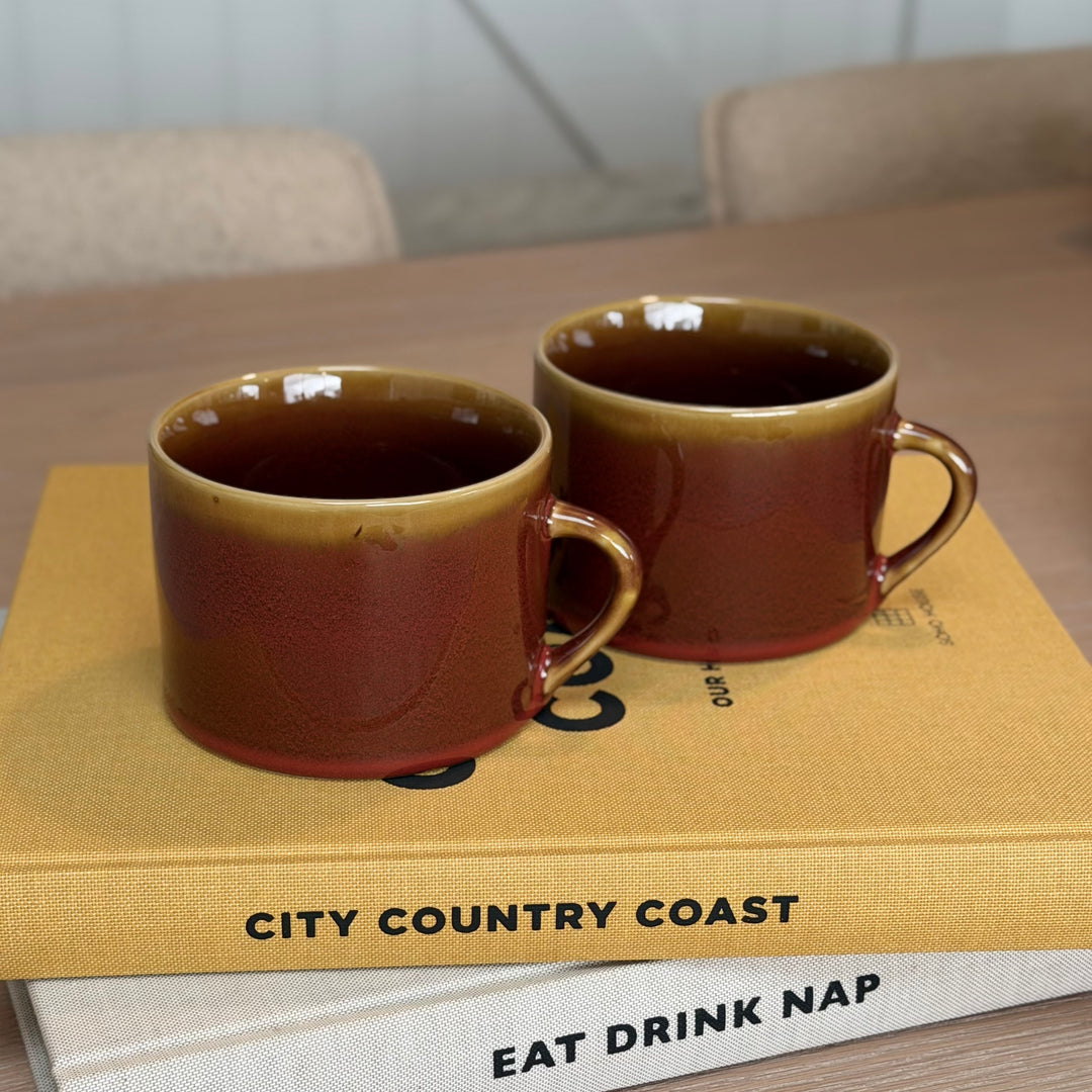 Nkuku - Kalini Mug - Amber (Set of 2)