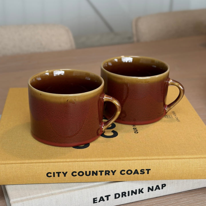 Nkuku - Kalini Mug - Amber (Set of 2)