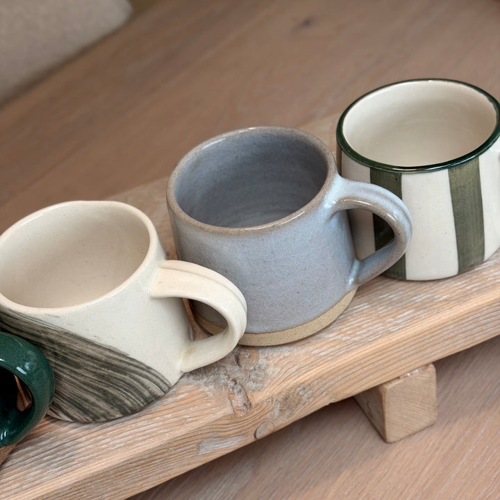 Koko Mug - Eggshell Blue - Handmade