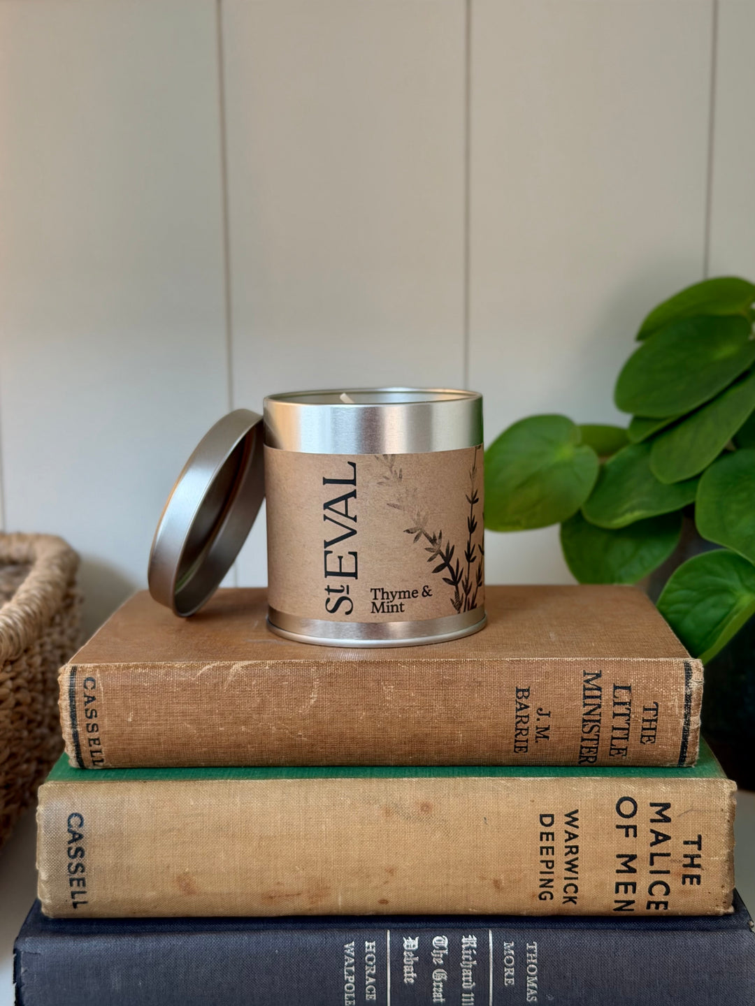 St. Eval Scented Tin Candle - Thyme &amp; Mint