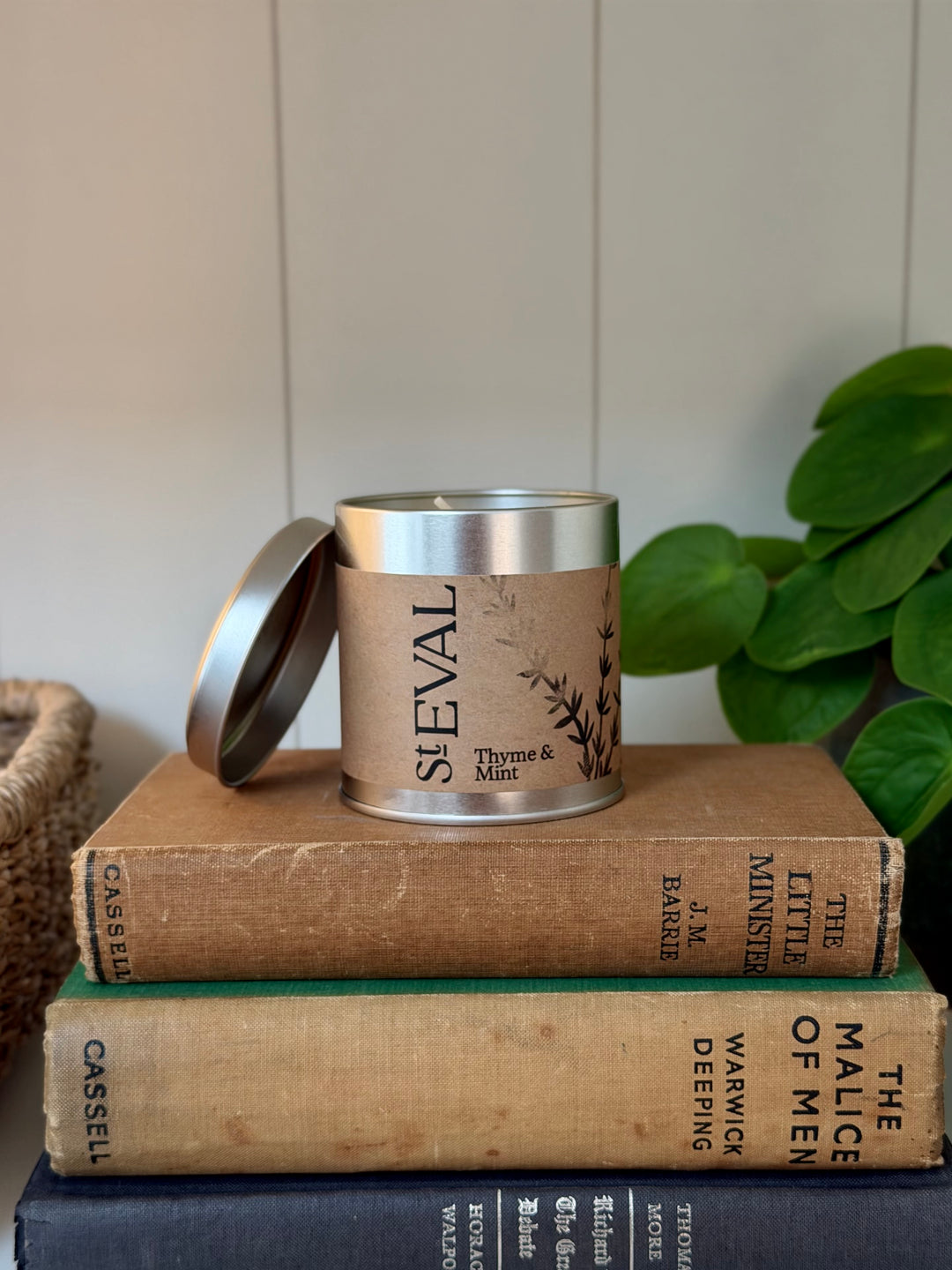 St. Eval Scented Tin Candle - Thyme &amp; Mint