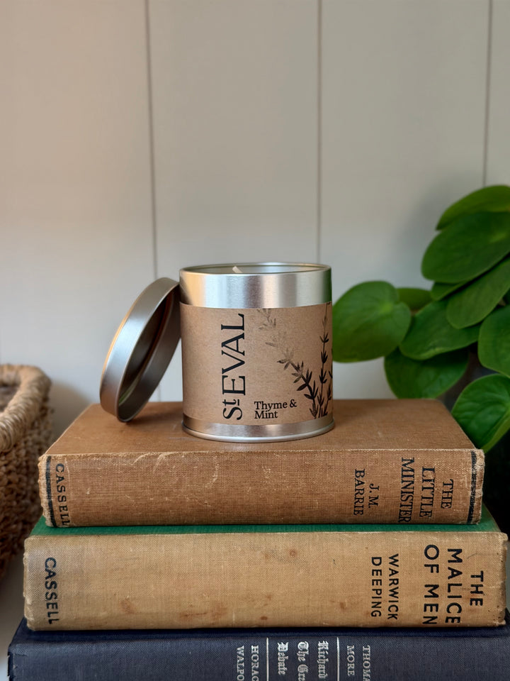 St. Eval Scented Tin Candle - Thyme &amp; Mint