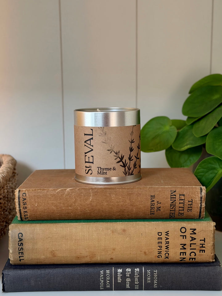St. Eval Scented Tin Candle - Thyme &amp; Mint