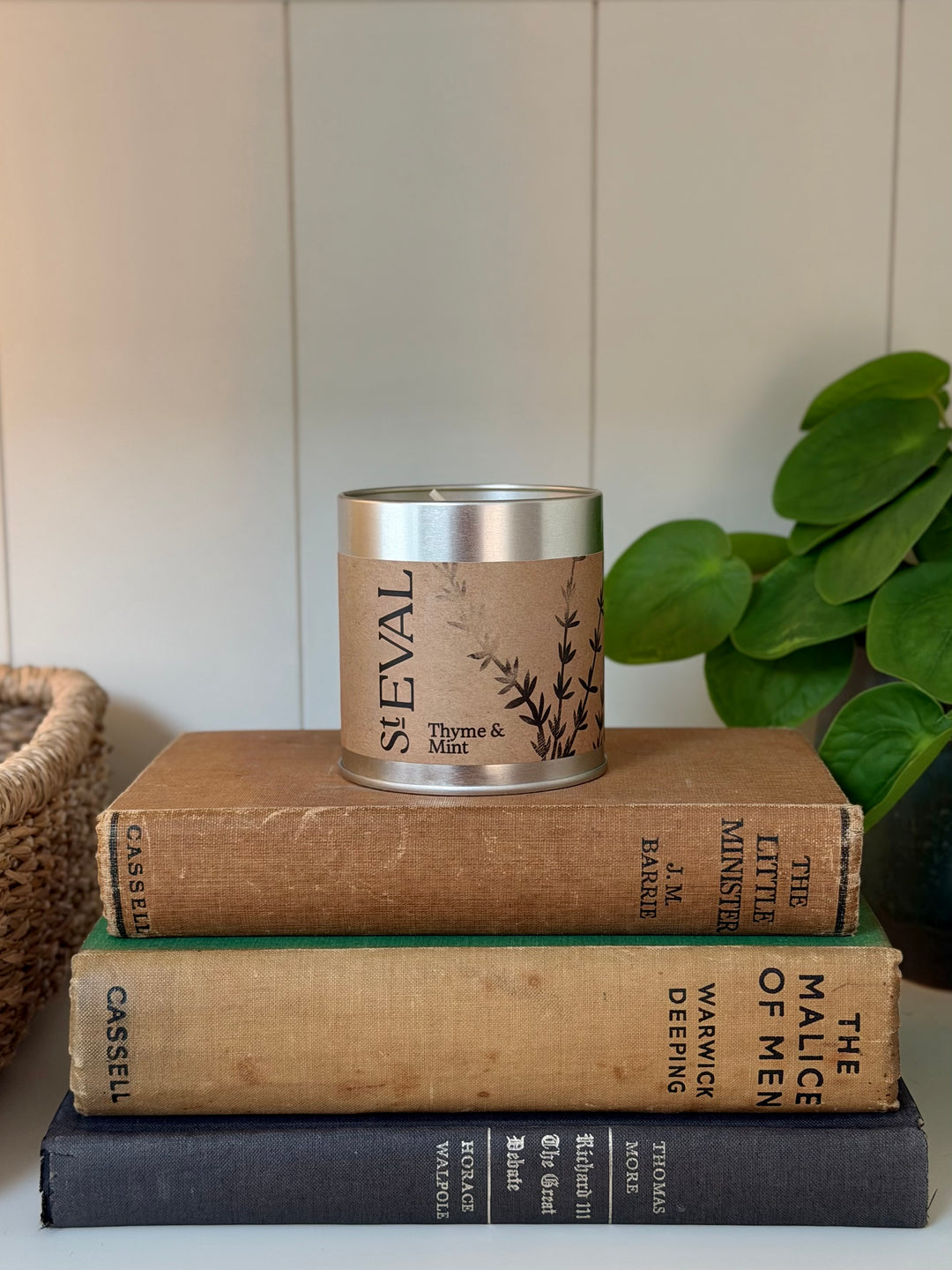 St. Eval Scented Tin Candle - Thyme &amp; Mint