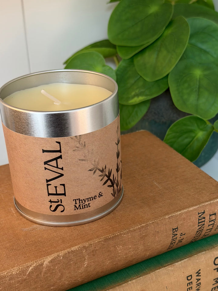 St. Eval Scented Tin Candle - Thyme &amp; Mint