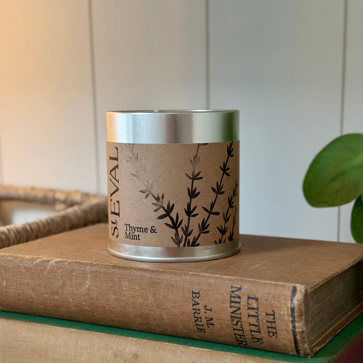 St. Eval Scented Tin Candle - Thyme &amp; Mint