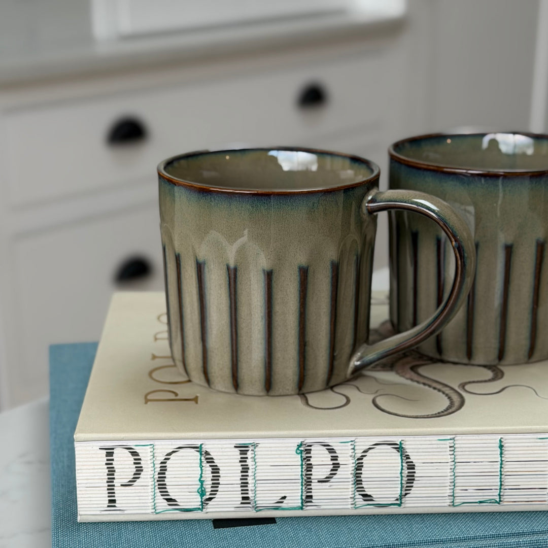 Nkuku - Moda Mug - Pewter Grey (Set of 2)