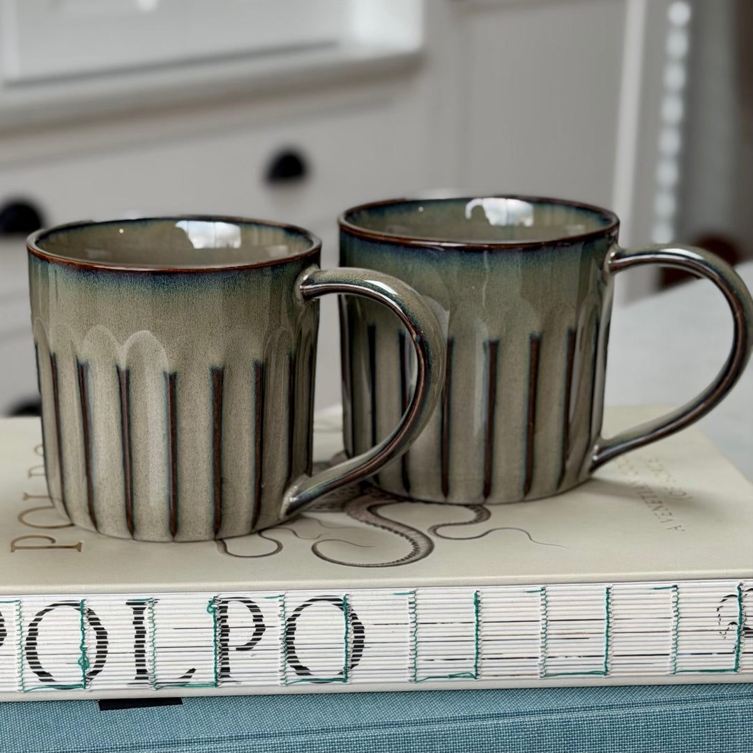 Nkuku - Moda Mug - Pewter Grey (Set of 2)