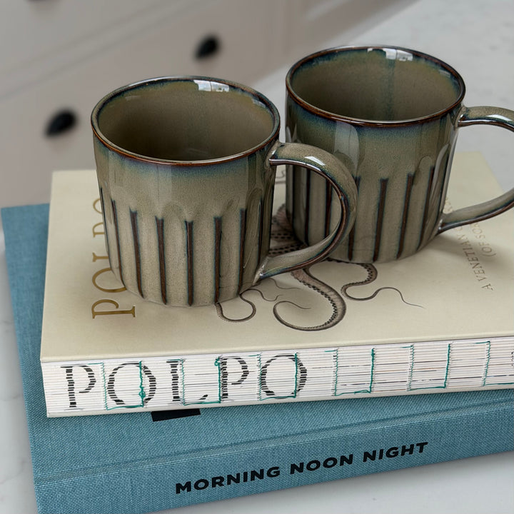 Nkuku - Moda Mug - Pewter Grey (Set of 2)