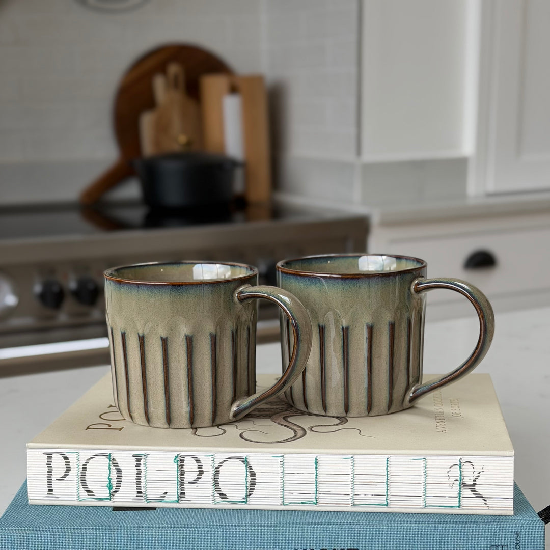 Nkuku - Moda Mug - Pewter Grey (Set of 2)