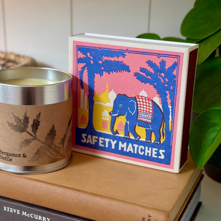 Archivist Gallery Indian Elephant Vintage Matches