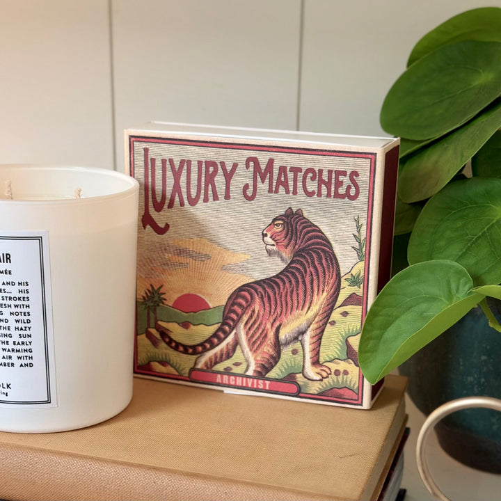 Archivist Gallery - Vintage Tiger - Large Matches