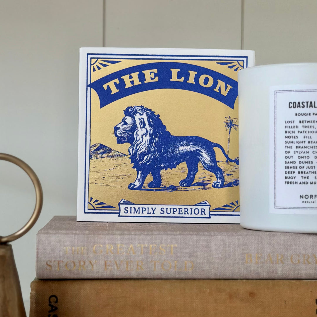 Archivist Gallery Gold Lion Vintage Matches