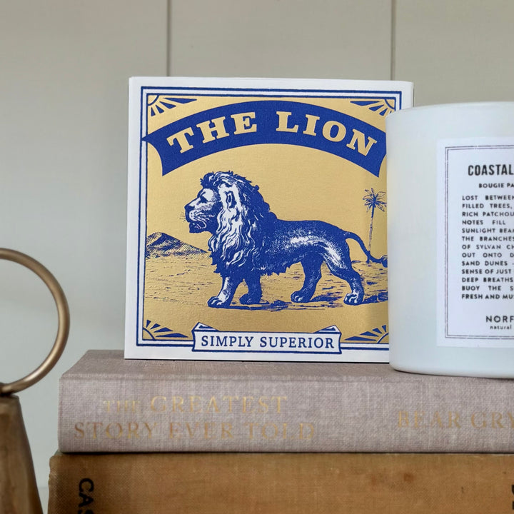Archivist Gallery Gold Lion Vintage Matches