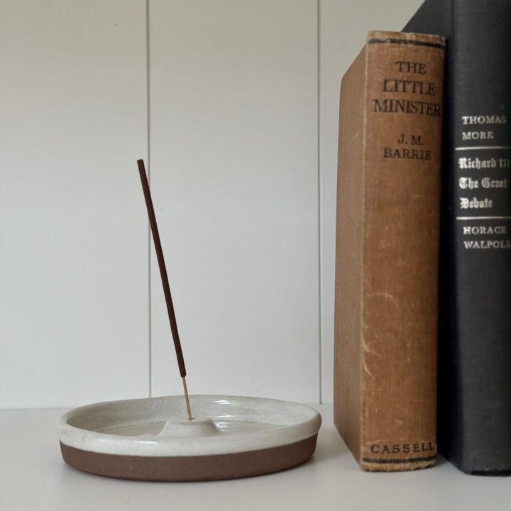 Ceramic Incense Holder With Incense Sticks