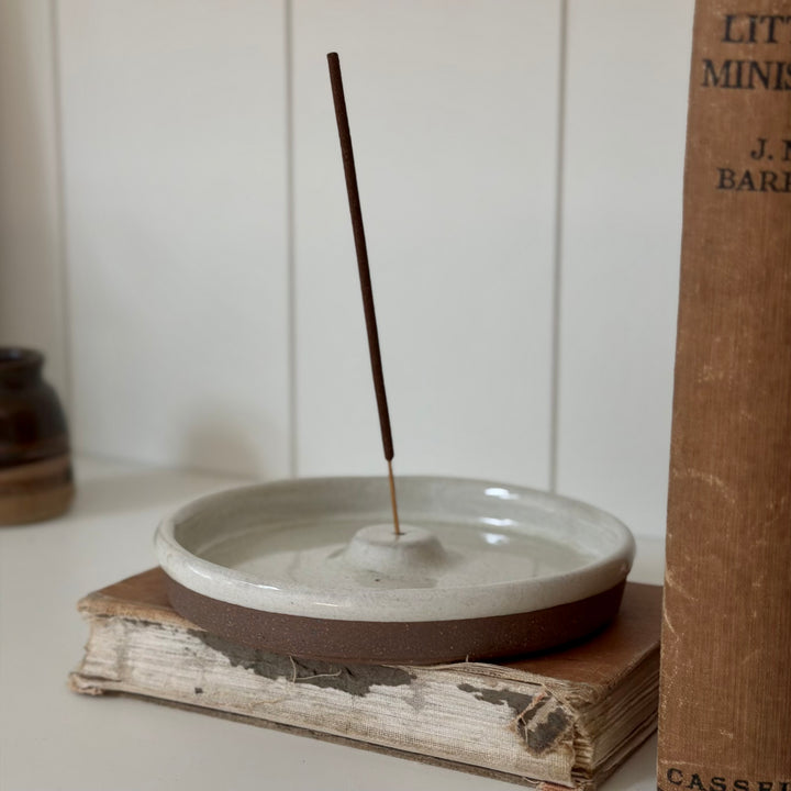 Ceramic Incense Holder With Incense Sticks