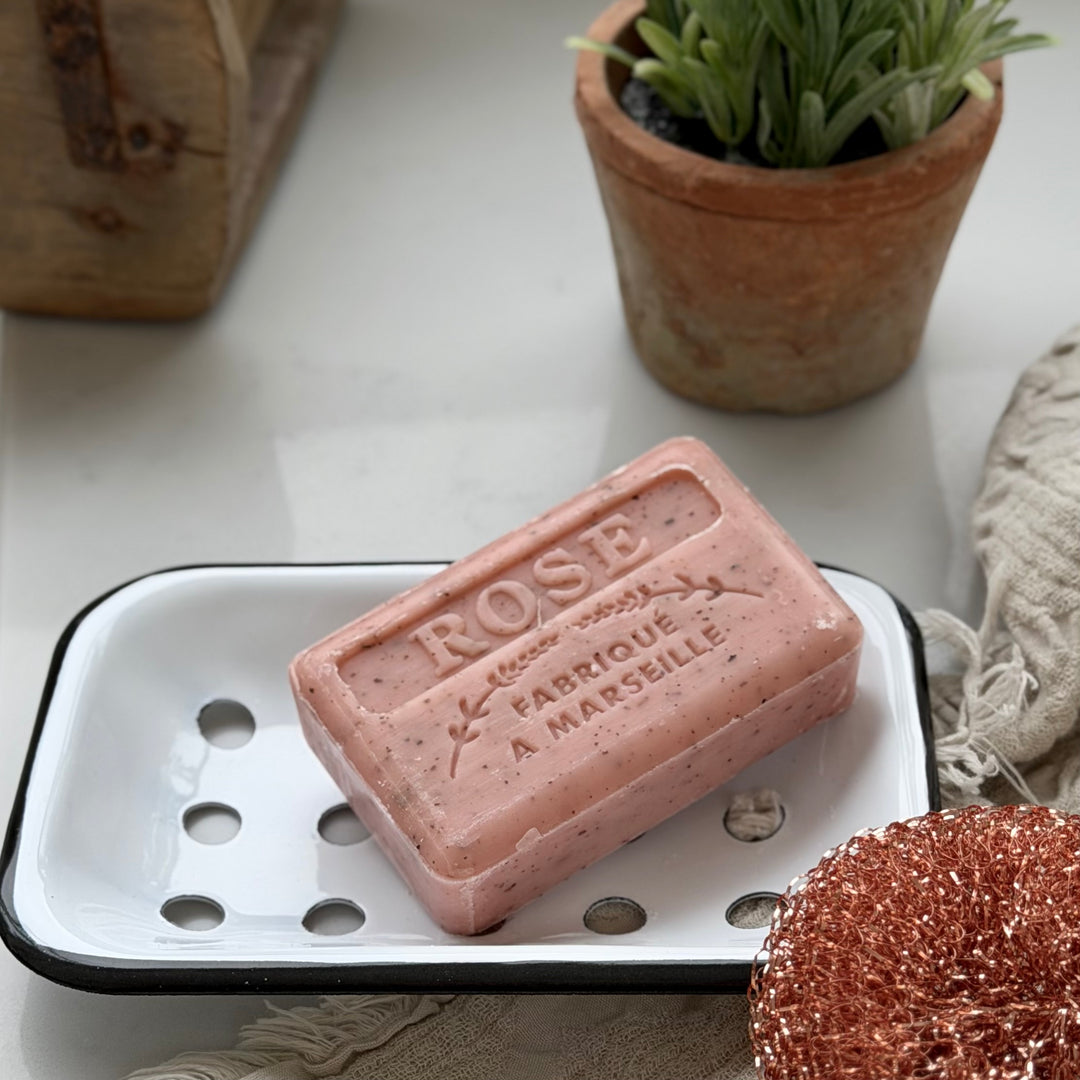 Savon de Marseille - Hand &amp; Body Soap - Rose Petals