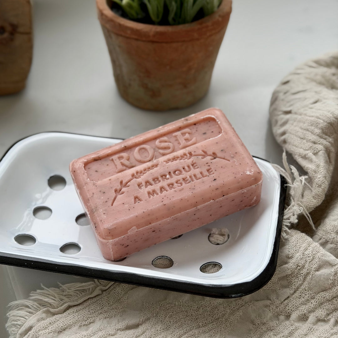 Savon de Marseille - Hand &amp; Body Soap - Rose Petals