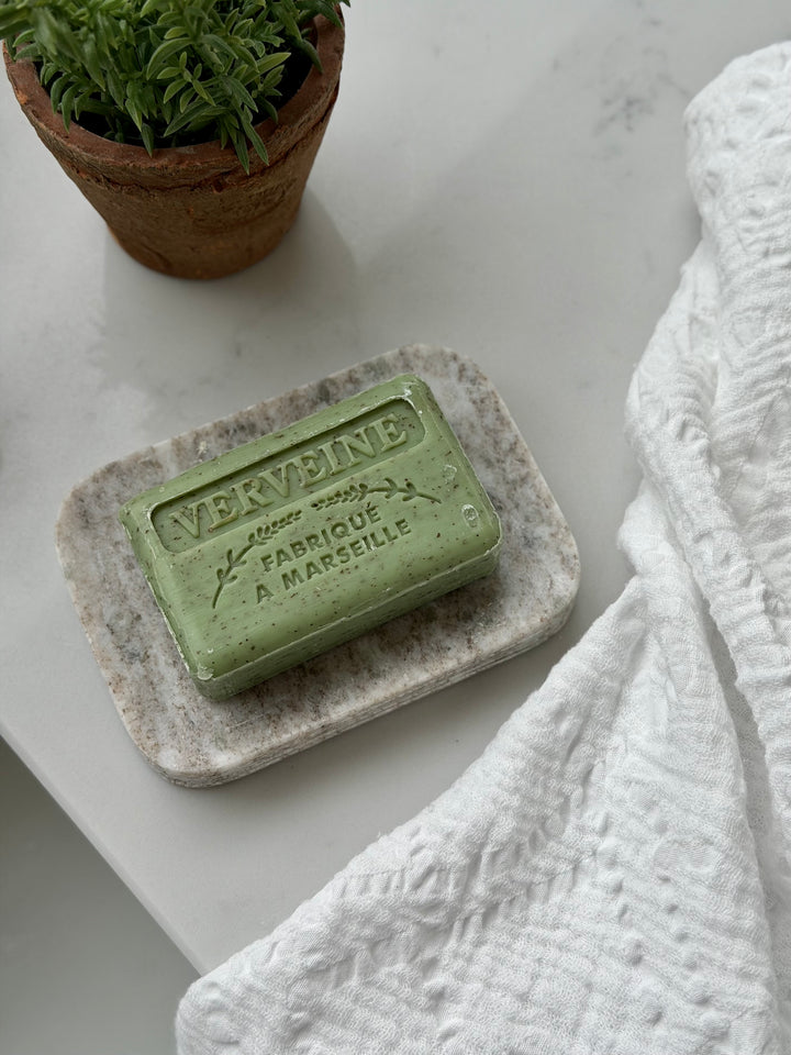 Savon de Marseille - Hand &amp; Body Soap Bar - Crushed Verbena