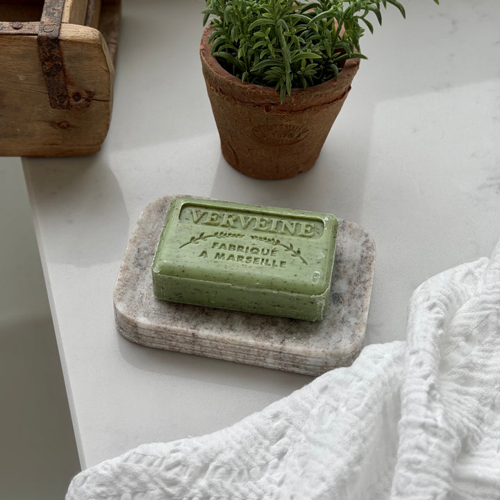 Savon de Marseille - Hand &amp; Body Soap Bar - Crushed Verbena