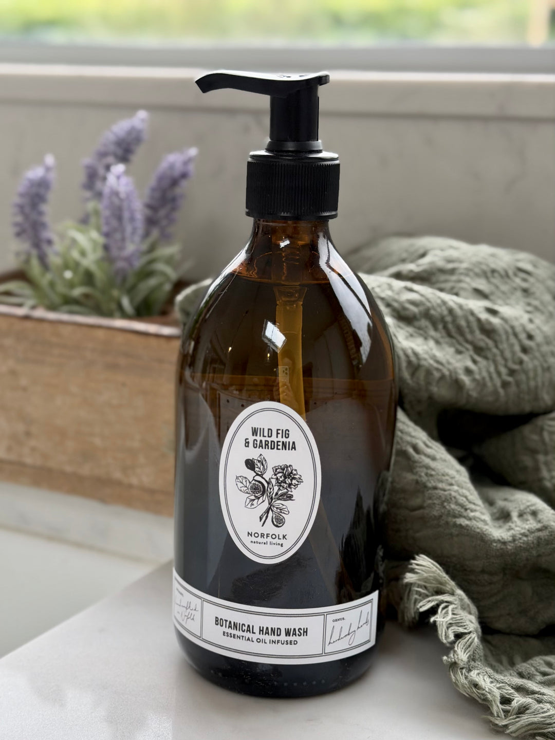Norfolk Natural Living - Hand Wash - Wild Fig &amp; Gardenia (500ml)
