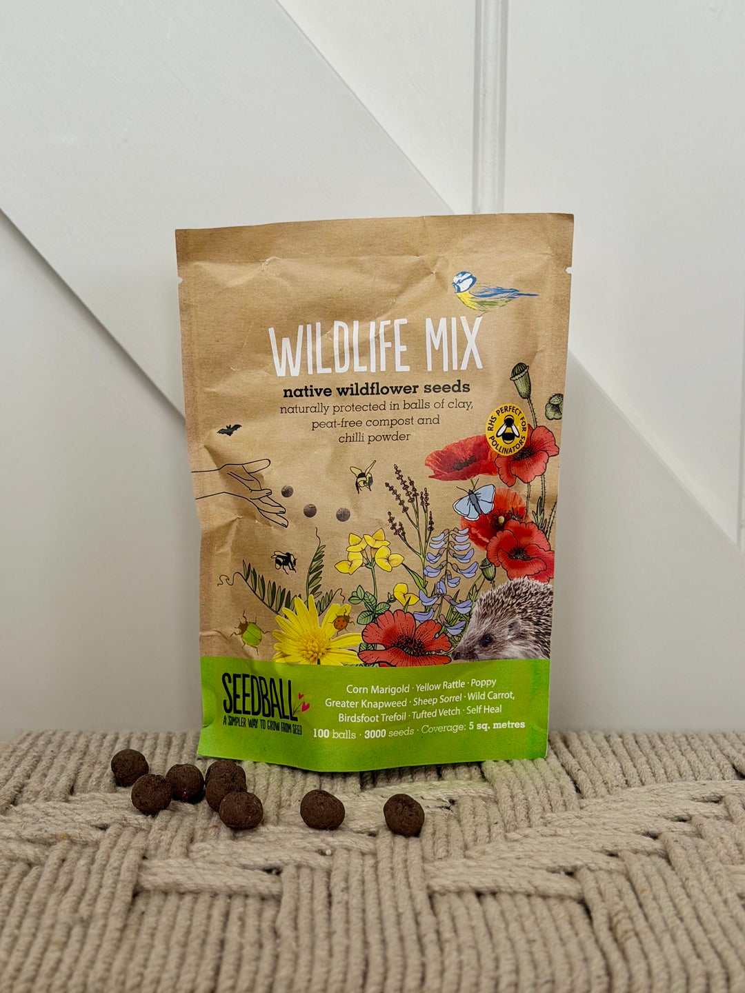 Seedball - Wildflower Grab Bags - Wildlife Seed Mix