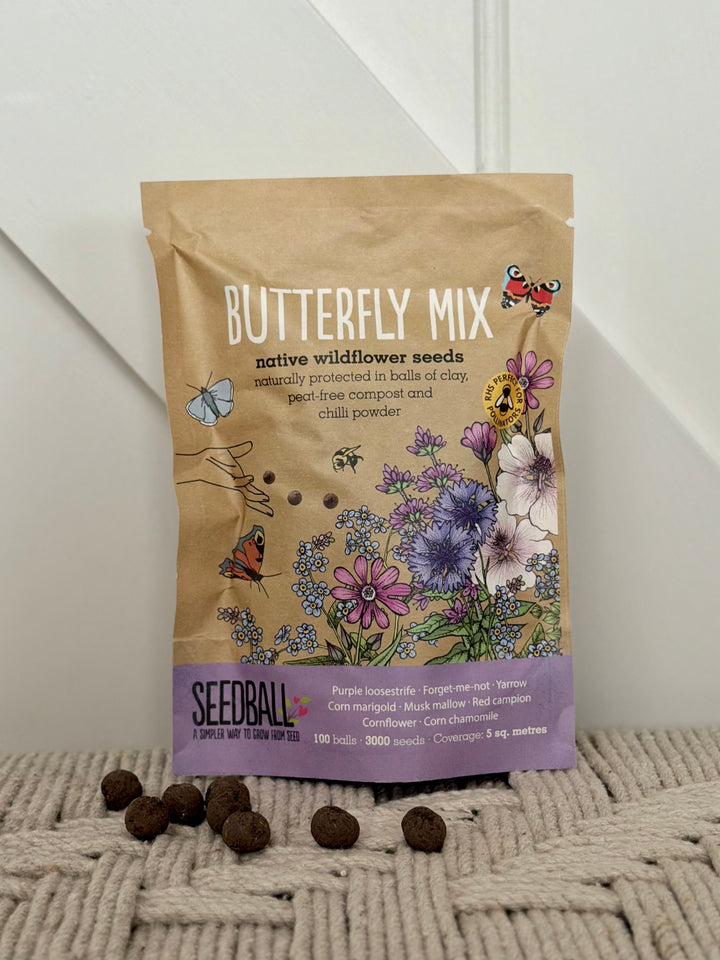 Seedball - Wildflower Grab Bags - Butterfly Seed Mix