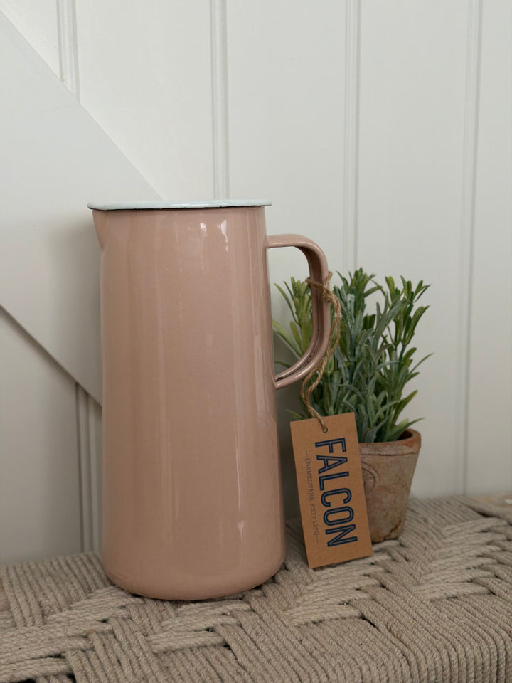 Falcon Enamelware - Water Jug - Marie Rose Beige