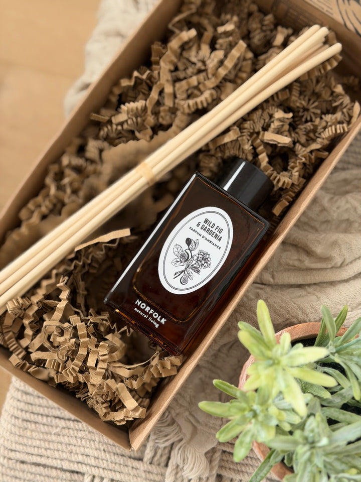 Norfolk Natural Living - Diffuser Oil Set - Wild Fig &amp; Gardenia