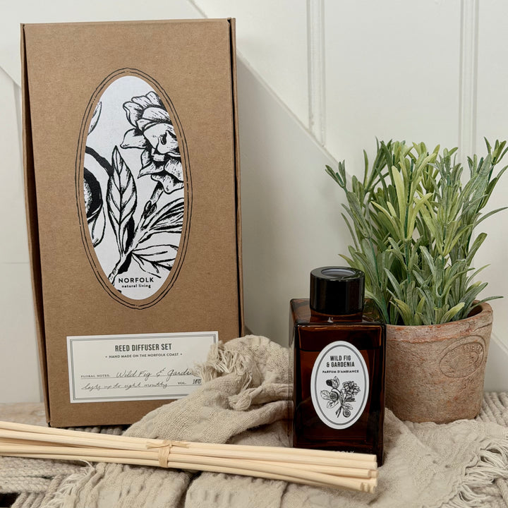 Norfolk Natural Living - Diffuser Oil Set - Wild Fig &amp; Gardenia