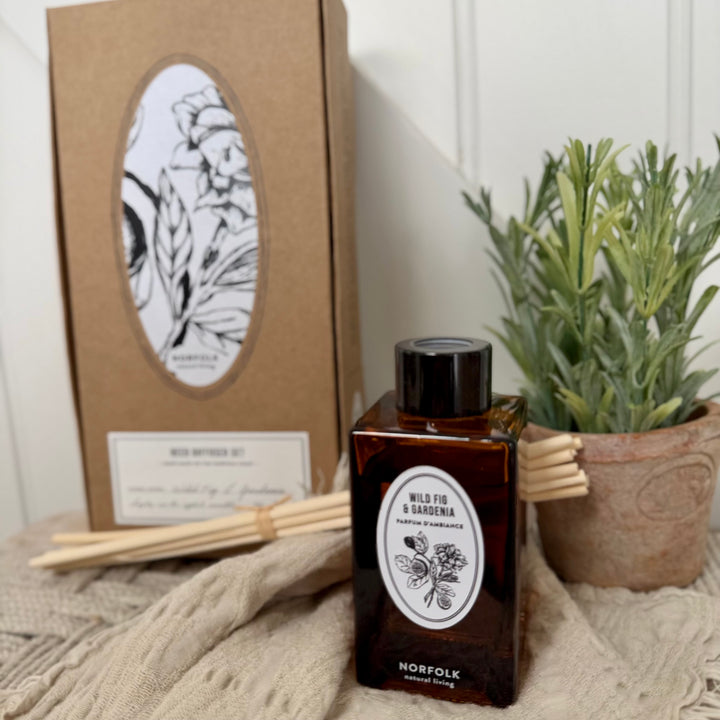 Norfolk Natural Living - Diffuser Oil Set - Wild Fig &amp; Gardenia
