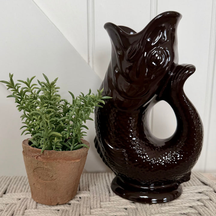 Gluggle Jug - Cocoa Bean Brown - Large