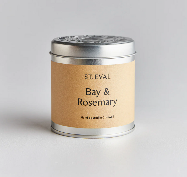 St. Eval Tin Candle - Bay & Rosemary