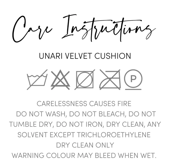 Also Home - Unari Velvet Cushion - Pewter Grey