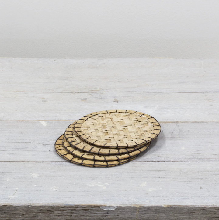 Also Home - Seagrass Coasters - Set Of 4