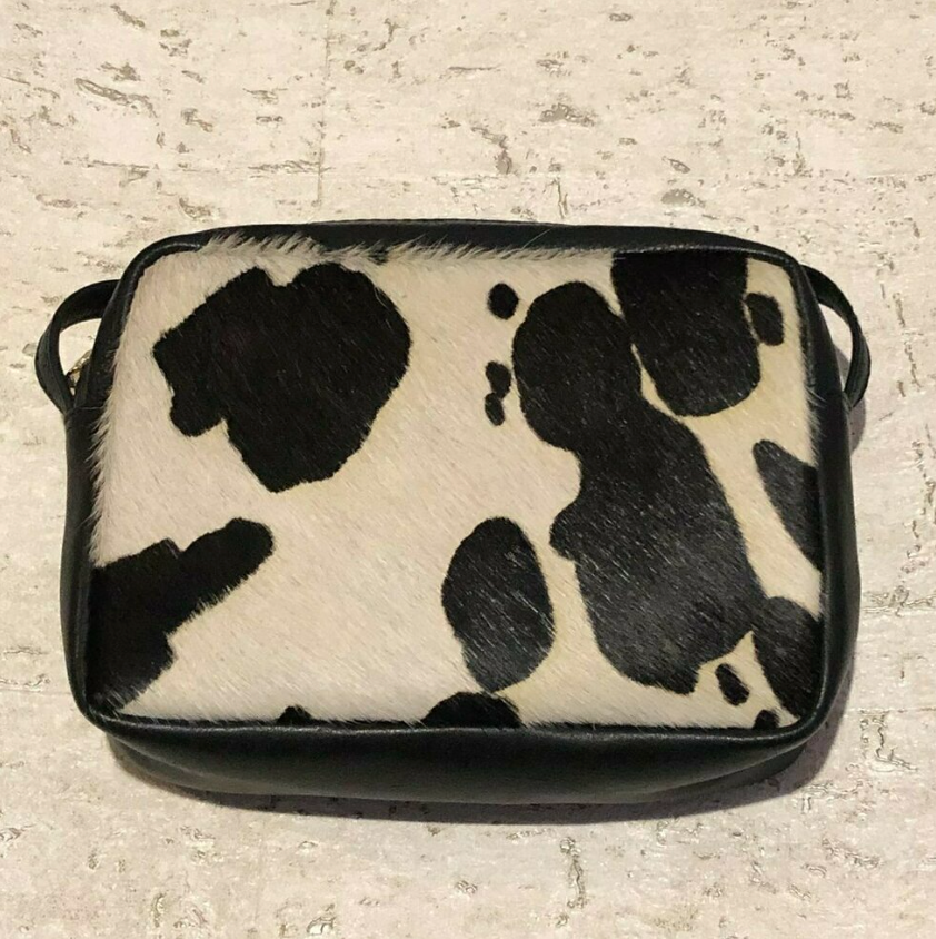 Hydestyle London - Leather Bag - Cow Print