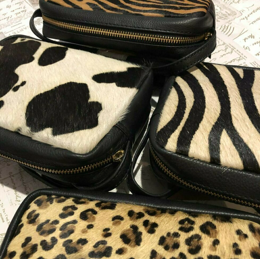 Hydestyle London - Leather Bag - Leopard